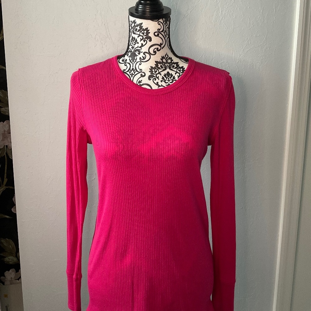 Pink long sleeve shirt